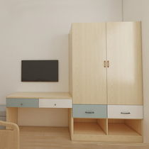 Customize to the old courtyard Aging Desk Wardrobe Wardrobe of the Aged Care Home Apartments Seniors Bedrooms Storage Wardrobe Furniture
