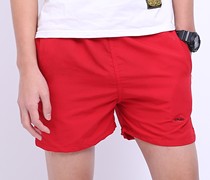 Cotton large size summer sports solid color thin shorts Loose pants mens three-point pants Casual Japanese beach pants