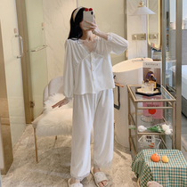 Golden Velvet Pyjamas Womens Spring Autumn Suits 2021 New Body Slim Velvety Velvet Sexy Pyjamas Summer Home Clothes