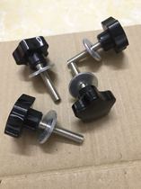 Special accessories for semi-automatic solder paste printing machine five-star handle locking perforated plate flat table plum handle screw