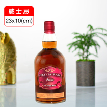 European creative Foreign wine bottle decoration Nordic living room TV cabinet Wine cabinet decoration Wedding whiskey decoration