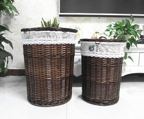 Dirty New Clothes Basket Laundry Basket of Woven Baskets Toy Barrel Woven Basket Large home Bathroom Hotel Containing