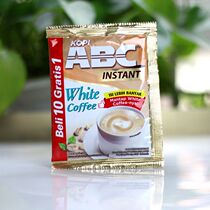 (44 packets)Bulk coffee fireboat ABC white coffee 23g Indonesia imported instant three-in-one