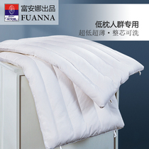 Rich Anna Flowers Pure Cotton Plant Fiber Washable Pillow Inner Dwarf Pillow Dupont Shuffin Silk