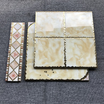 Golden throwing BRICS 300x300mm kitchen toilet balcony wall brick and floor tiles anti-slip small floor tiles K gold ground climbing wall