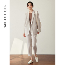 Suit Jacket Woman 2022 Fall new senior casual commuter Temperament Professional Suit Lady Little West Suit Blouse