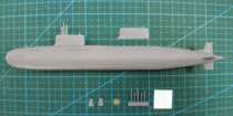 To far model ZY7003 1700 proportional Chinese navy quotient class 093B3 small tortoise back attack type nuclear submarine