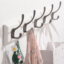 Solid wood hangers Wall hanging clothes hooks Coat hooks Behind the door Clothes hooks Into the door entrance into the wardrobe