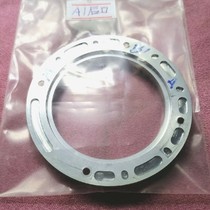 A rear interface on the upper part of a Japanese Nikon lens