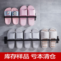 Blue peony stainless steel shoe rack bathroom storage rack rack put shoes shower room hanging towel bar shoe bracket