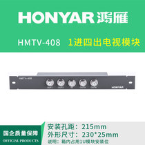 Hongyan weak box Multimedia information module H series cable digital TV four distributor HMTV-408