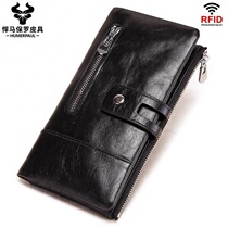 Black Leather Wallet Woman 2021 New Soft Leather Pattern Ladys Wallet Clipper Wallet