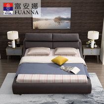 Fuanna furniture bei ou gentry cloth art bed in the master bedroom large-sized apartment 1 8 m 1 5 meters double soft nuptial bed