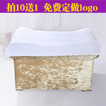 Foot massage sofa towel Foot bath Foot stool towel Large towel covered sofa Massage sofa cushion Foot towel Pedal towel