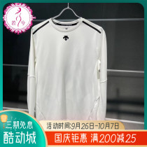 DESCENTE desante 2022 winter mens casual sports round neck long-sleeved sweater D2431TTL56