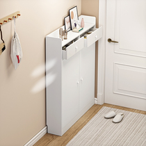 Ultra thin section diagonal plug-in with double drawers shoe cabinet doorway minimalist modern door shoe rack new 2020 exploits