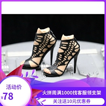 1 6 female soldiers High heel shoes with feet Iron Man girlfriend Small chili Peppers The same spot suitable for HT PH JO body