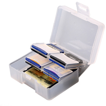 Backpacker GK8SD1CF memory card box Lightweight and compact portable memory card storage box Flash card storage bag