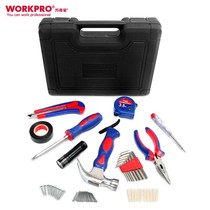 ten thousand Gram 58PC Group Home Five Gold Tool Box Multifunction Home Maintenance Electrician Manual Tool Suit