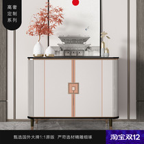 Modern new Chinese porch Cabinet sideboard decoration cabinet hotel corridor cabinet light luxury shoe cabinet small household shoe cabinet