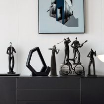 Lonely goods special clearance (slight defect) modern home wine cabinet figures ornaments Nordic office decorations