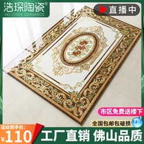 Living room floor tile tile parquet 800x800 European restaurant carpet tile puzzle New aisle entrance