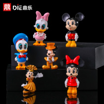 Mickey Mouse Don Old Duck Paparazzi Hands Mitney Michi Blind Box Creative Birthday Gift Pendulum Model Cake Decoration