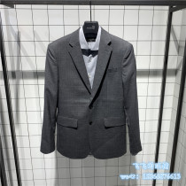 Mind Bridge Men Spring Korean Business Fashion Handsome Slim Grey Suit MQBJ210D-2380