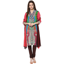 Indian ethnic wind womens clothing three sets next to embroideries pure cotton retro 70% sleeves Temperament Thin New