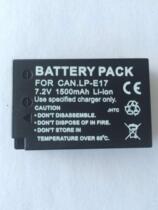 Fully decoded LP-E17 camera battery M3 750D 760D SLR camera battery compatible with original charger