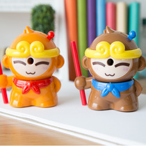 Turn pen roll pen pencil sharpener hand-cranked manual primary school student automatic boy cartoon rotary pen knife drill pen machine