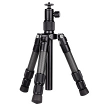 Xiletu XBT223C Desktop Portable Carbon Fiber Tripod Live Bracket Micro SLR Camera Mobile Phone Bracket