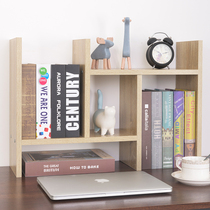 Student Dormitory Simple Bookshelf Childrens Creative Books Organizer Simple Small Office Shelf on Desk