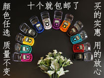 Ten manual counters record digital people flow Luminous tape protective box electronic ring-type counter
