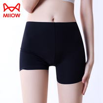 Cat ladys underwear Summer thin cash collection Hip Flat Corner Pants Safety Ice Silk Without Mark Four-corner Shorts Sexy