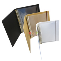 Dolin stationery binder A5 thickened Kraft paper metal clip shell DIY notebook loose-leaf paper storage clip