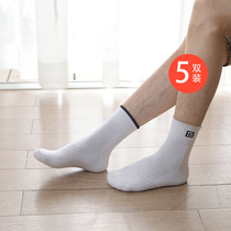 ha towel socks men and women winter cotton socks mens mid stockings sleep plus velvet stockings thick long tube to keep warm-HB