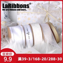 Ribbon gift flower wrap cake Christmas Valentine gift Decoration ribbon diy material ribbon ribbon