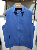 Qiaonia 215 male 27312 silk thickened zipper vest cardigan warm vest vest cardigan middle-aged and elderly