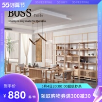 New Chinese Tea Table Minimalist Tea Table Kung Fu Tea Table Zen Solid Wood Tea Table And Chairs Combined Tea House Clubhouse Furniture