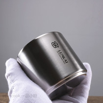 The shopkeeper recommends double insulation Cup 18 10 stainless steel coffee cup anti-scalding cup wine glass Childrens cup tea cup