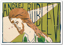 Andrei Lubrevtarkovsky movie poster original authorized art film