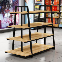 Supermarket shelf display rack Nakajima cabinet display table Gift cosmetics shelf Snack food showcase display cabinet