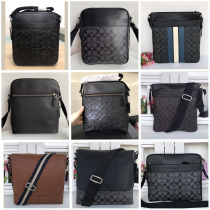 New male bag F54788 single shoulder slope bag cover business bullshit pilot bag 73336