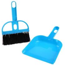  Dollhouse Mini Furniture Miniature Plastic Broom Dustpan Cle