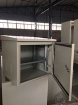 9U rainproof box 19 inch outdoor wall-mounted cabinet 0 5 meters outdoor rainproof cabinet
