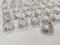 Shijiaoli Lili Element Crystal piglet overdraft understand the small pig pendant DIY small pendant