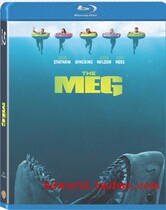 Blu-ray BD-Megalodon Sharks The Meg (HK in Chinese)