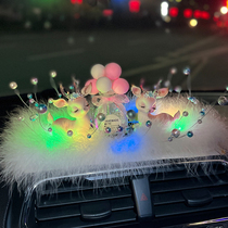 Automotive parts console high-end perfume fragrance girl net red car interior decoration products Damn cute goddess