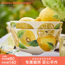 Emma Bridgewater lemon midnumber to make old bowls Nordic glazed craftsmanship Artisanal Ceramic Home Dining Bowls